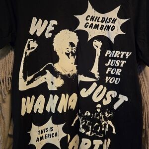 Childish Gambino Black Graphic Kids T-Shirt